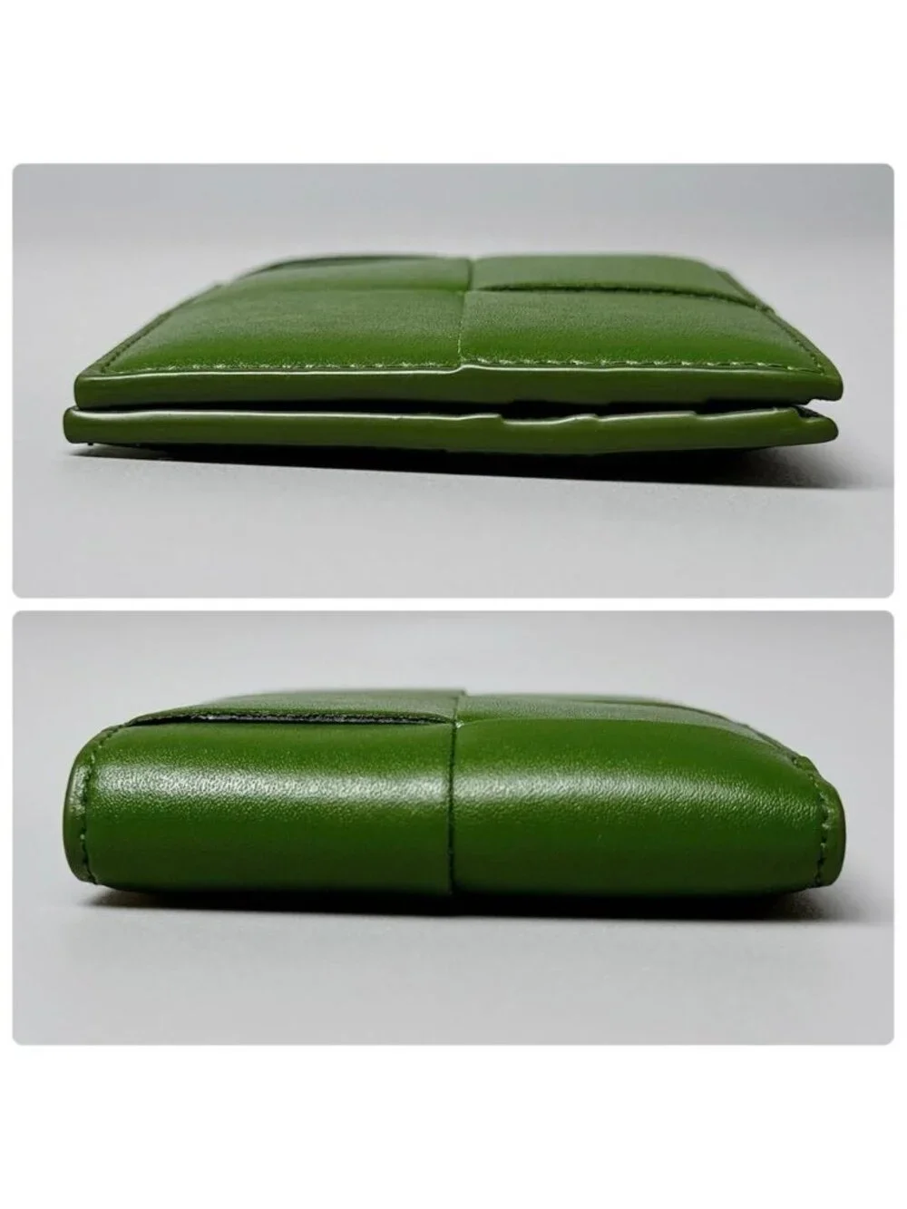 Bottega Veneta Cassette Bifold Wallet Green